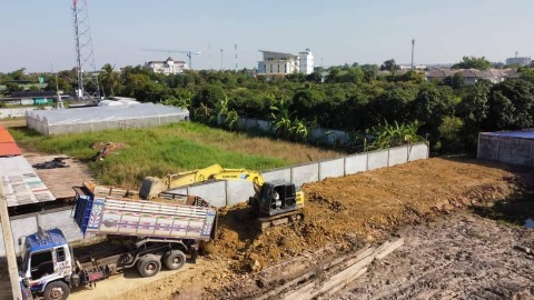 รับถมที่